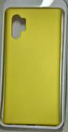 Silicone Cover for Samsung Note 10 Pro Yellow Light